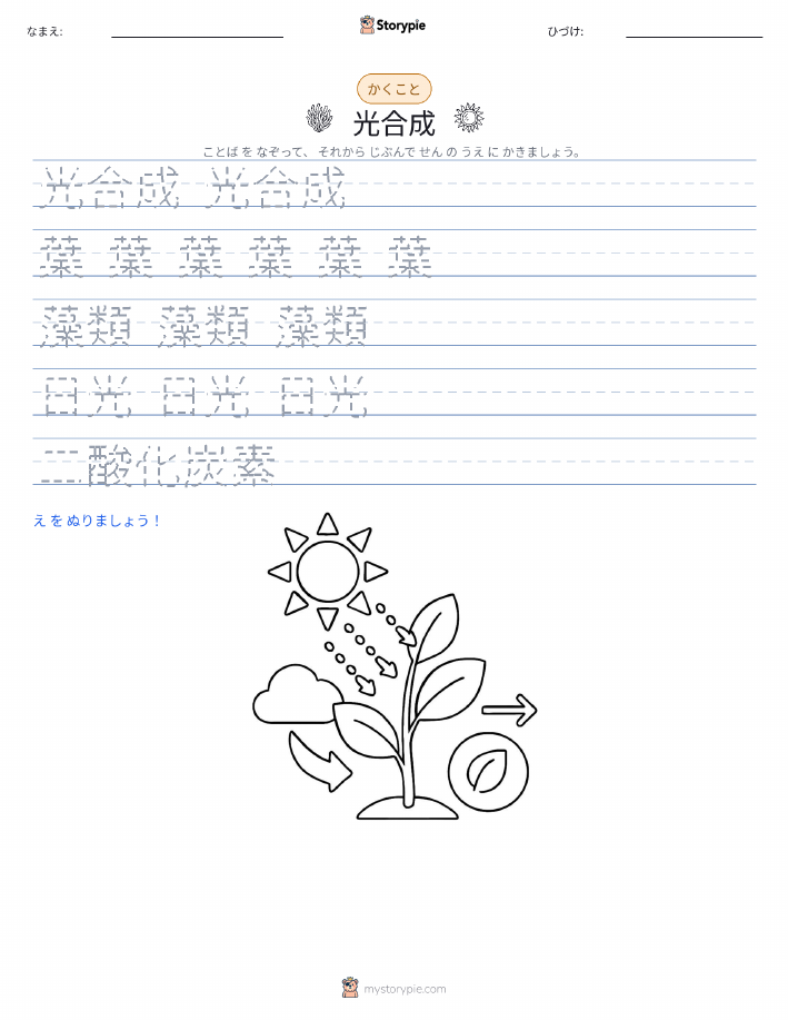 書き取り練習