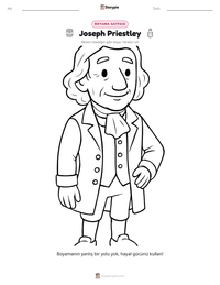 Joseph Priestley yazdırılabilir çalışma sayfası önizlemesi