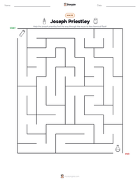 Joseph Priestley printable worksheet preview