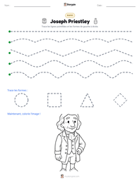Aperçu de la feuille de travail imprimable Joseph Priestley