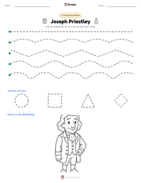 Joseph Priestley afdrukbare werkblad voorbeeld