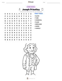 Joseph Priestley printable worksheet preview
