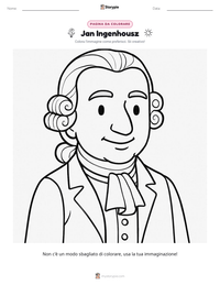 Anteprima della scheda stampabile di Jan Ingenhousz
