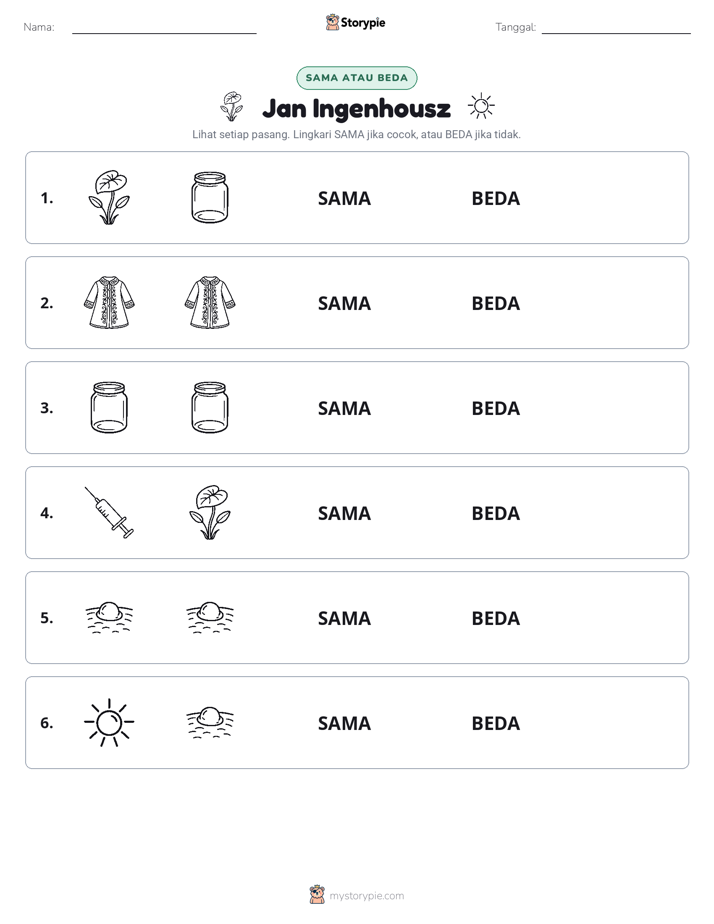 Sama atau Berbeda