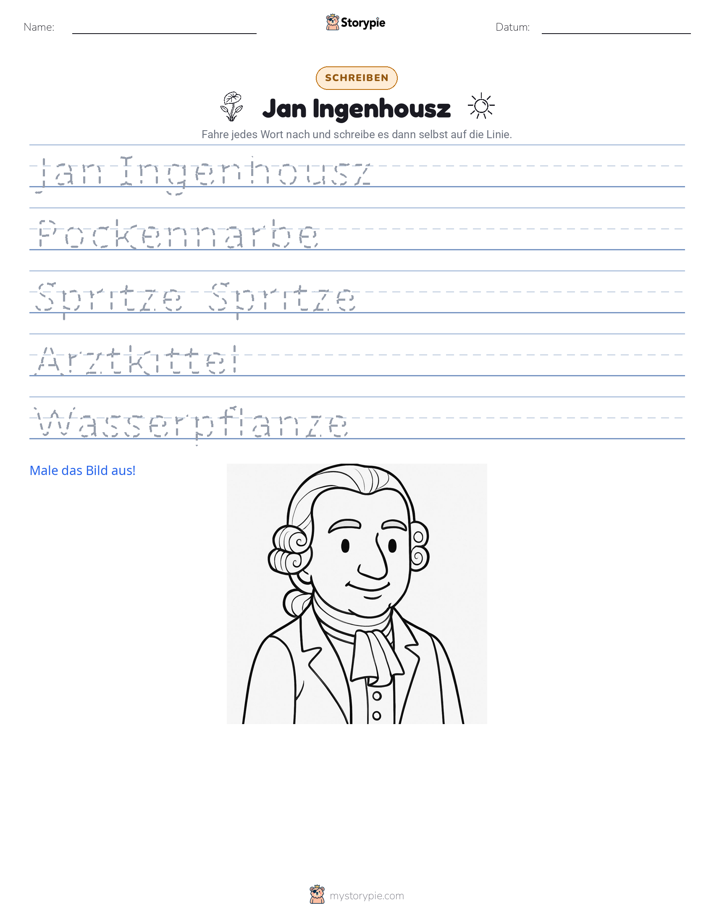 Schreibübung