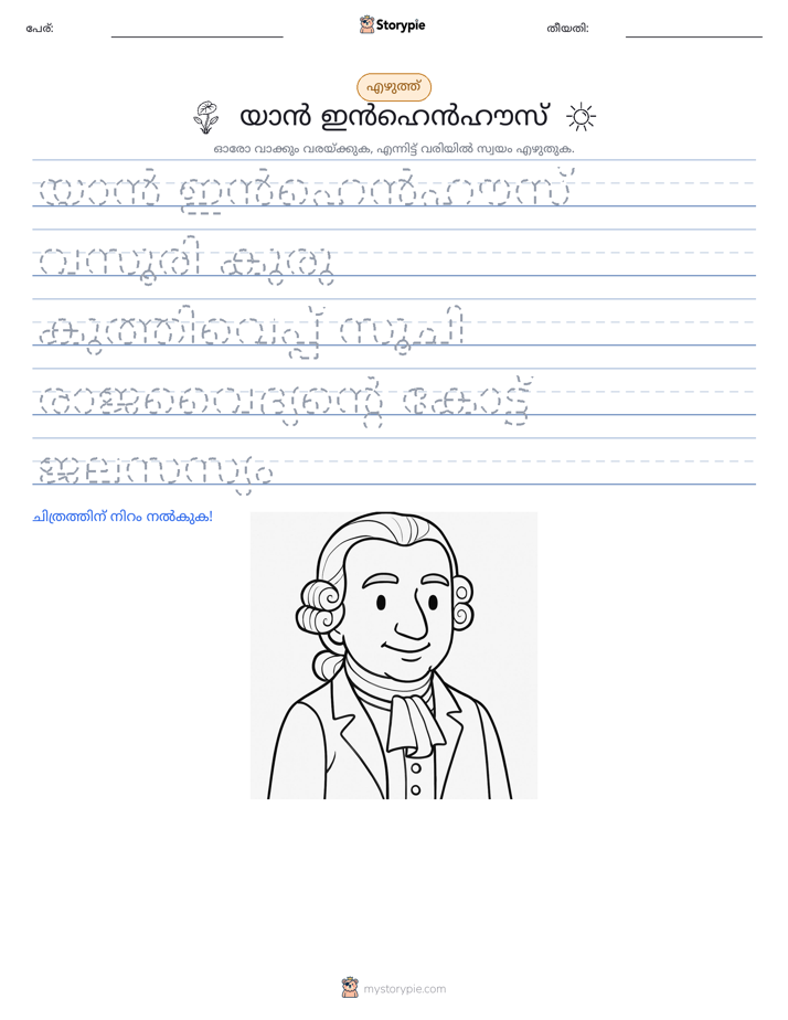 എഴുത്ത് പരിശീലനം