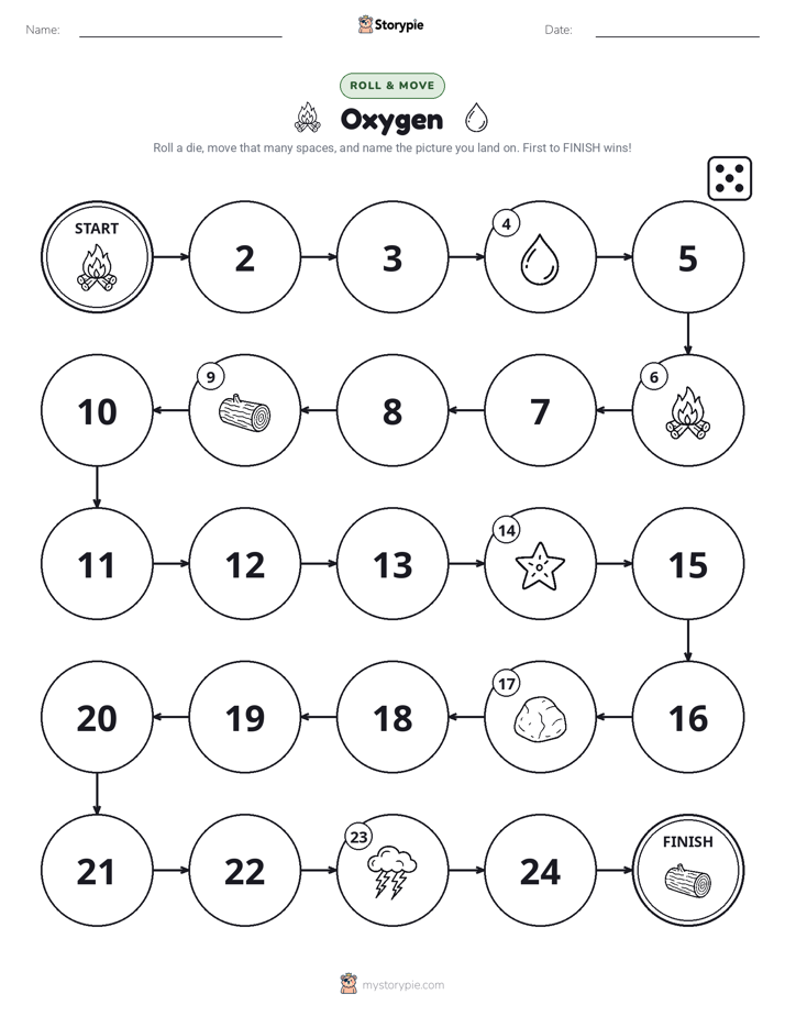 Roll & Move Game