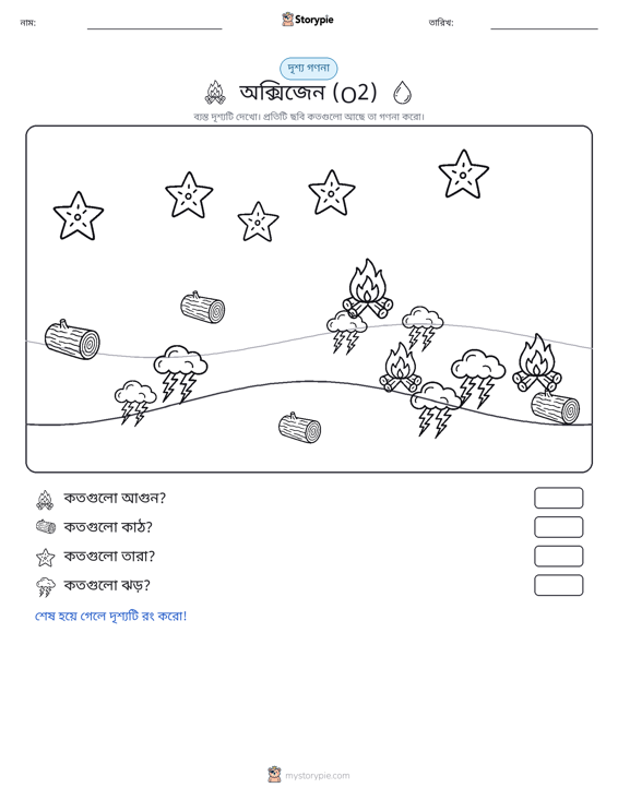 গণনা দৃশ্য