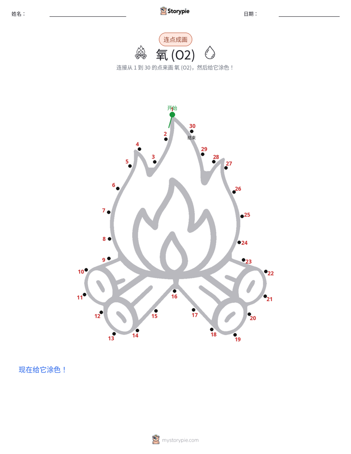 连点成线