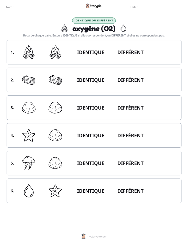 Identique ou Différent