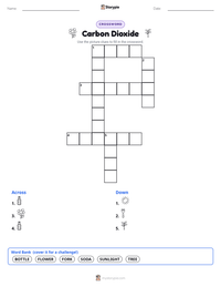Carbon Dioxide printable worksheet preview