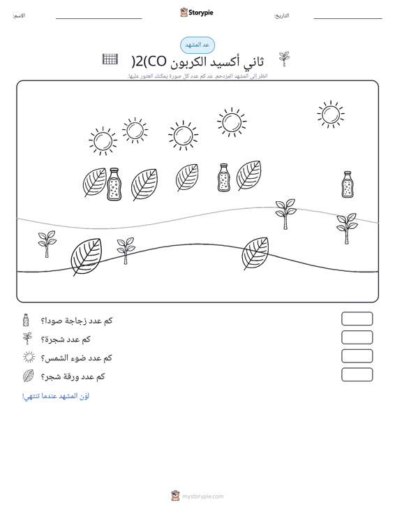 مشهد العد