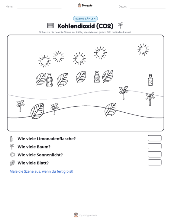 Zähl-Szene