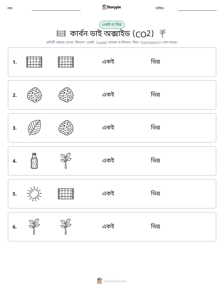একই বা ভিন্ন