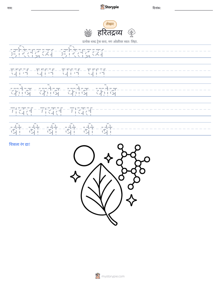 लेखन सराव