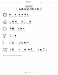 Xem trước tài liệu in sẵn Ánh sáng