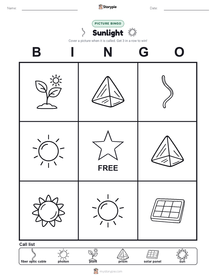 Picture Bingo