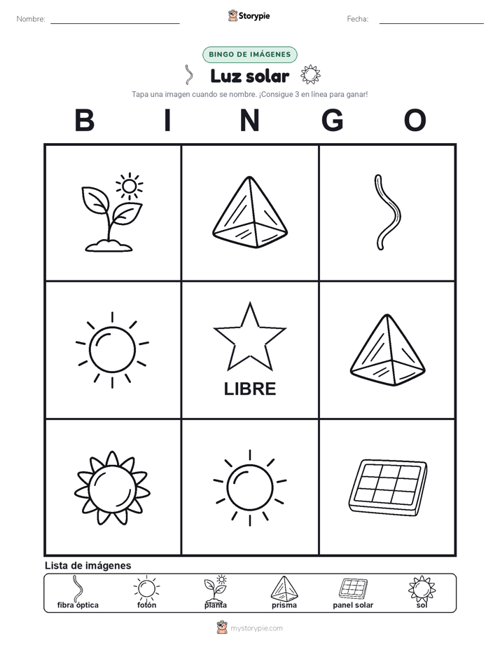 Bingo de Imágenes