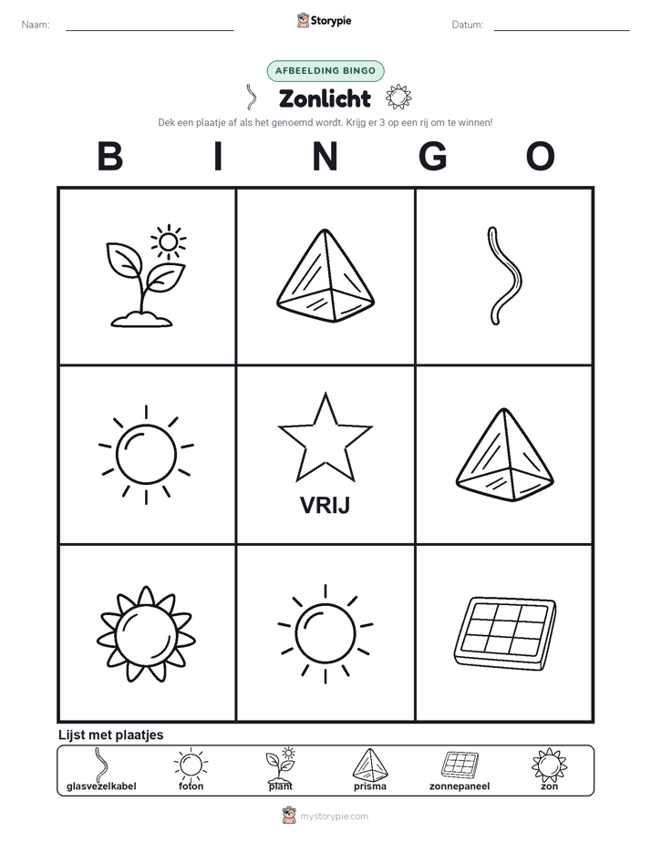 Afbeelding Bingo