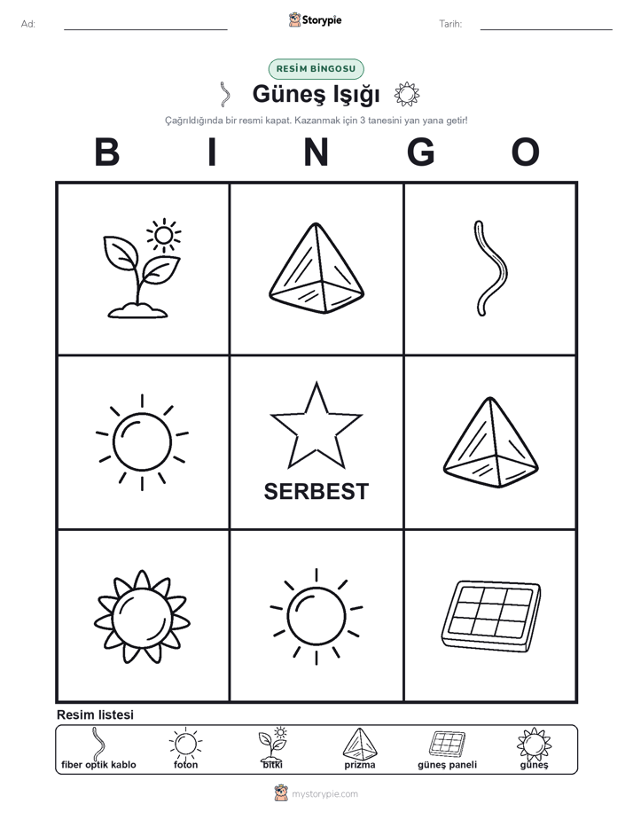 Resim Bingo