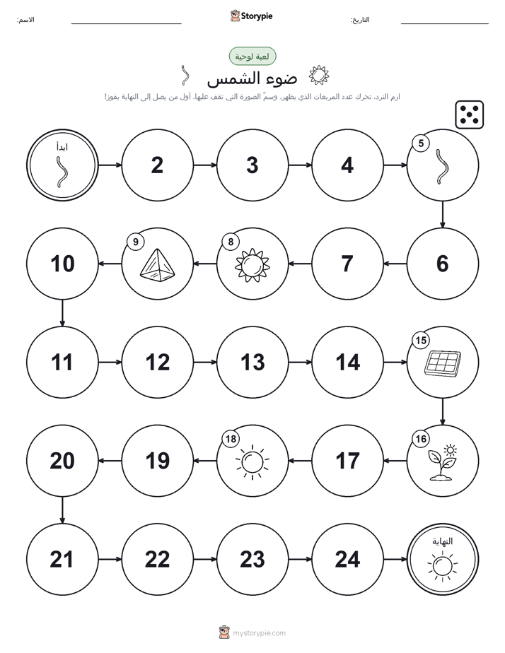 لعبة لف و تحرك