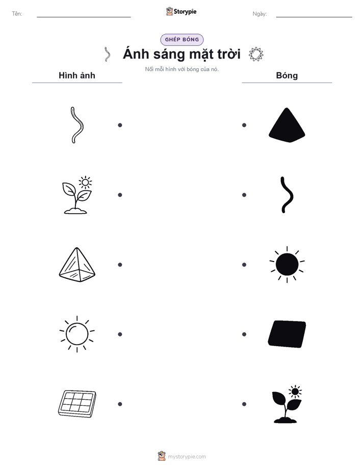 Ghép Hình Bóng