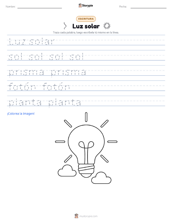 Práctica de Escritura