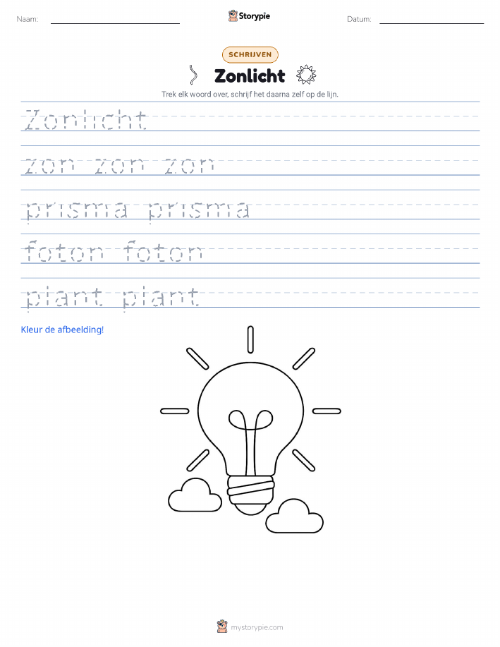Schrijf Oefening