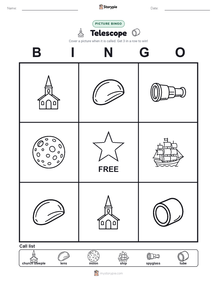 Picture Bingo