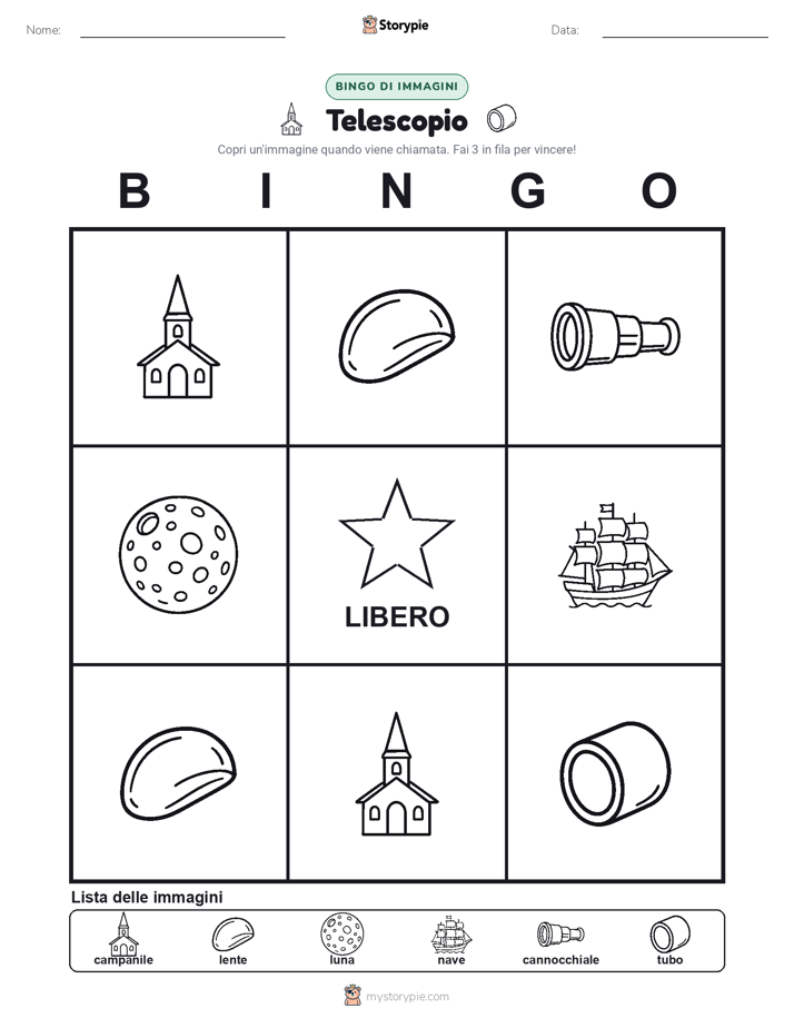 Bingo delle Immagini