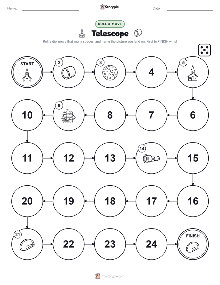 Roll & Move Game