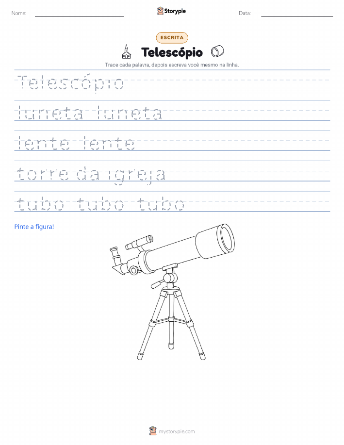 Prática de Escrita