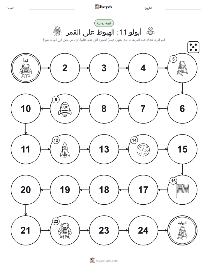 لعبة لف و تحرك