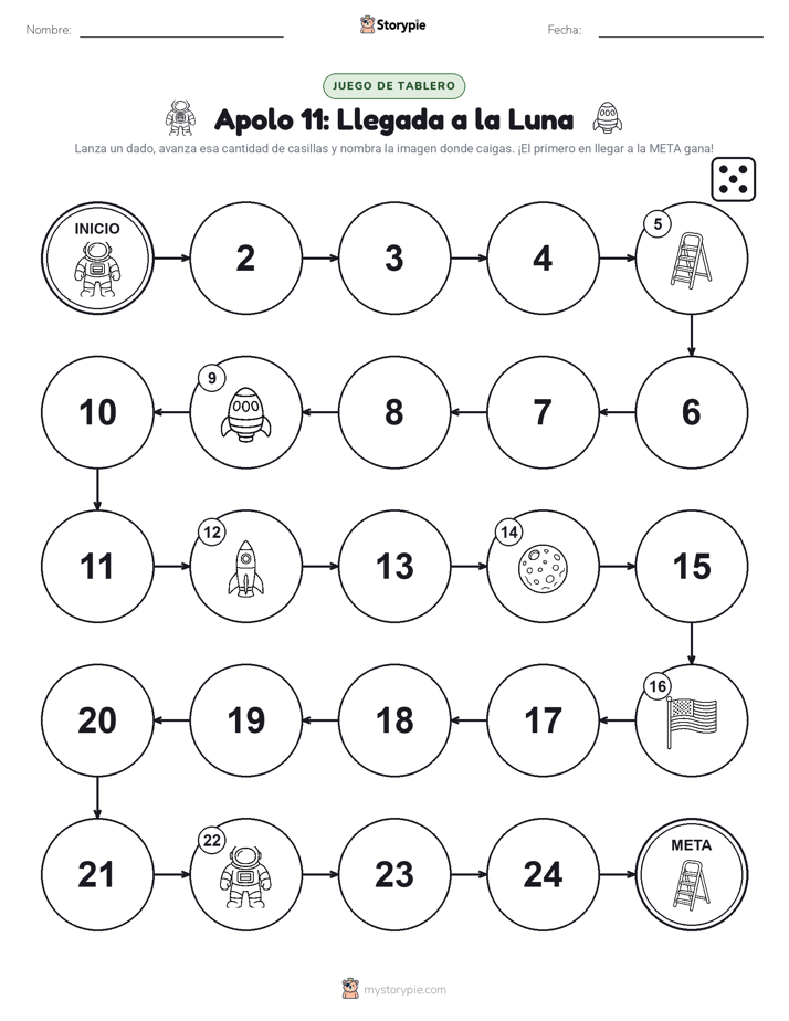 Juego de Rueda y Avanza