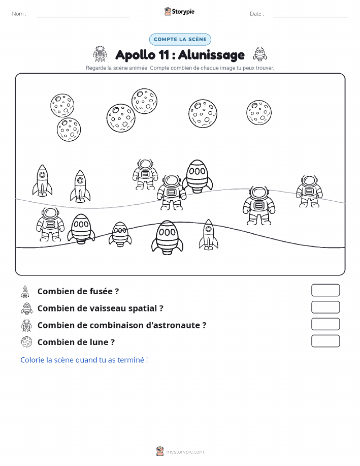 Scène de Comptage