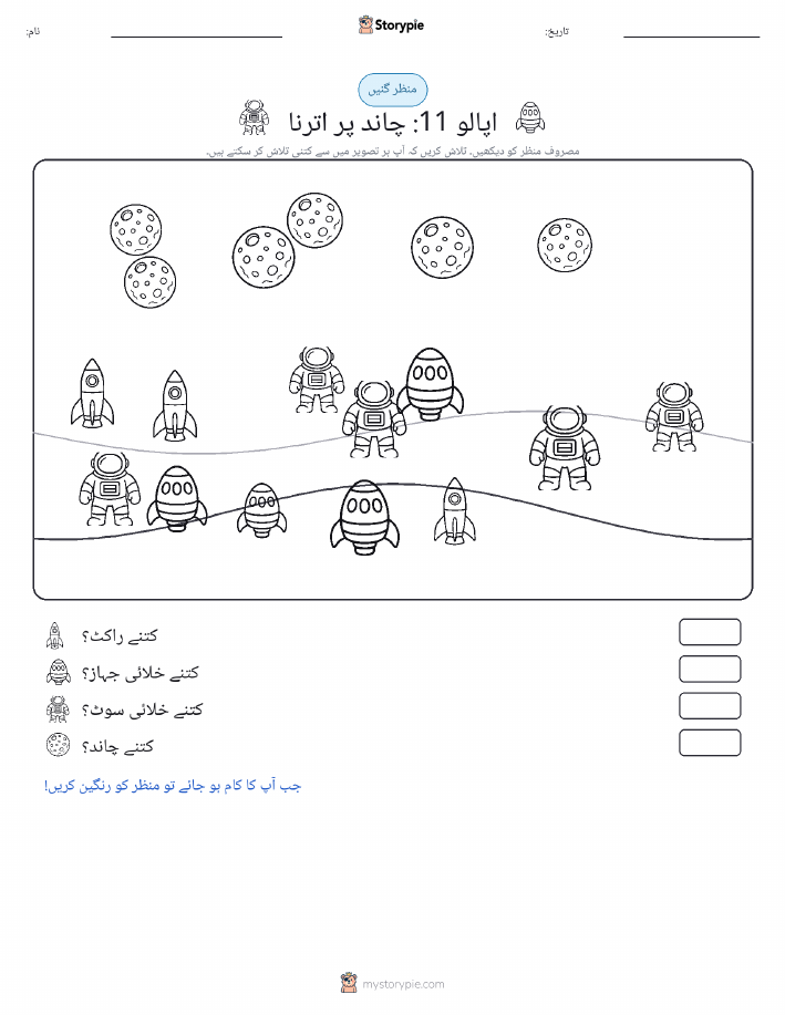 گنتی کا منظر