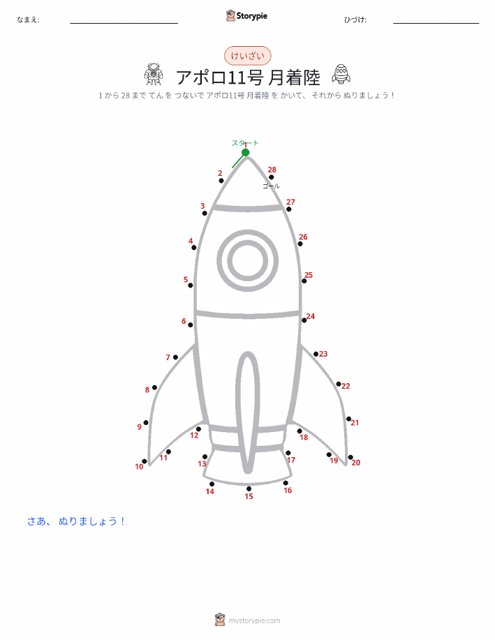 点つなぎ