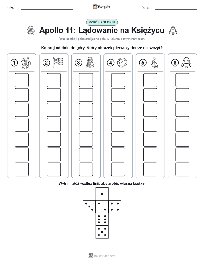 Rzuć i koloruj