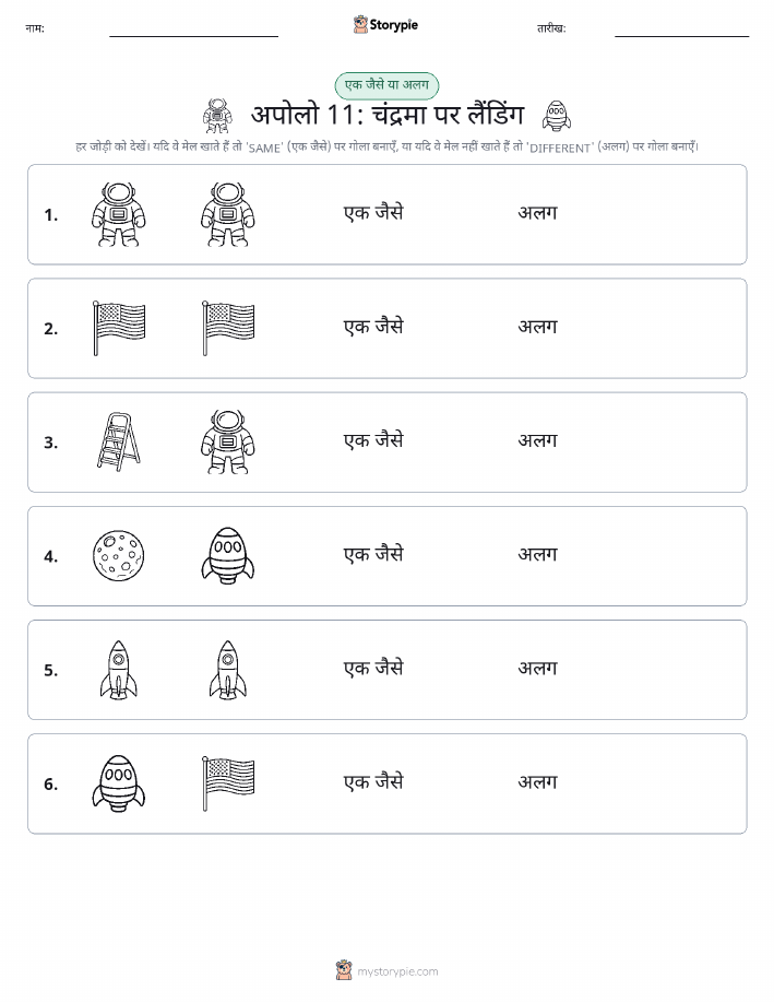 समान या भिन्न