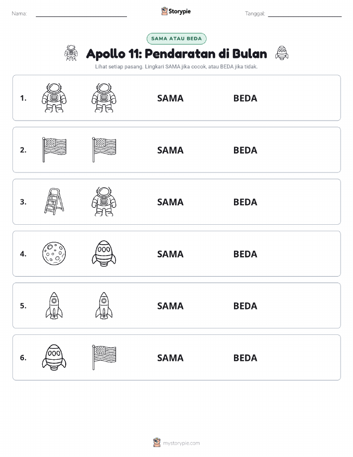 Sama atau Berbeda