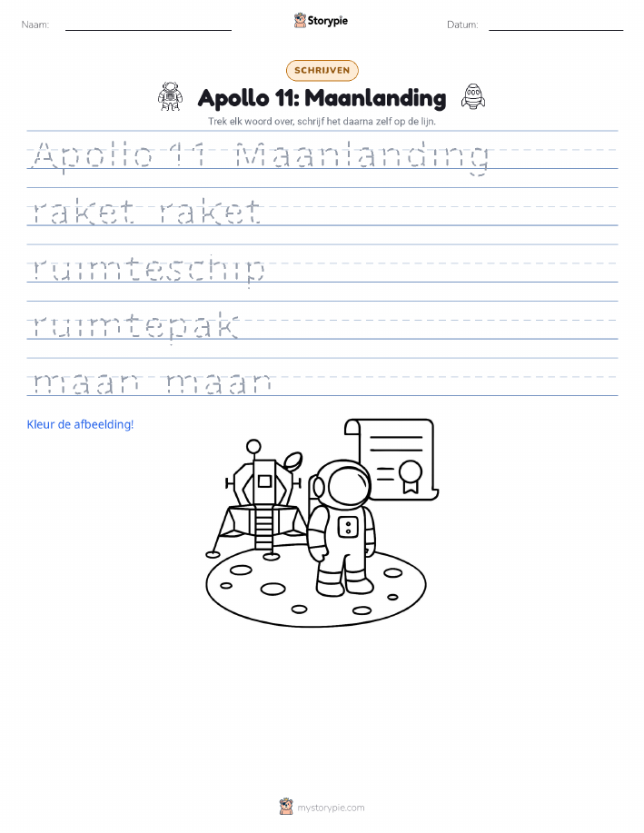 Schrijf Oefening
