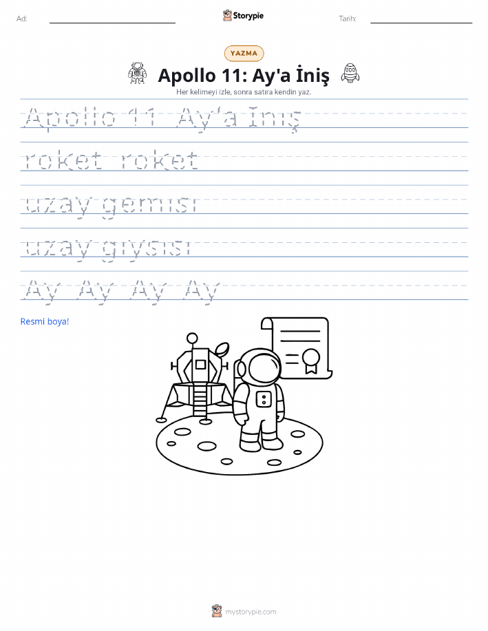 Yazma Pratiği