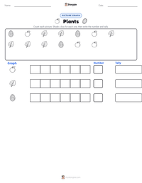Plants printable worksheet preview