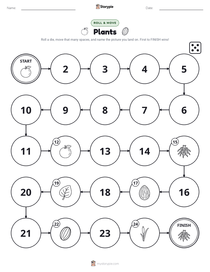 Roll & Move Game