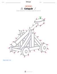 Catapult printable worksheet preview