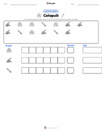 Catapult printable worksheet preview