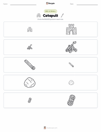 Catapult printable worksheet preview