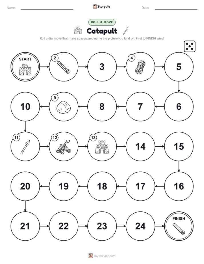 Roll & Move Game