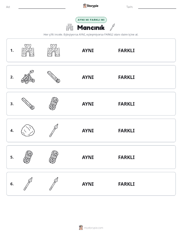 Aynı mı Farklı mı