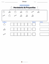 Vista previa de la hoja de trabajo imprimible de Movimiento